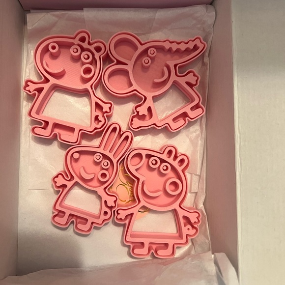 Peppa pig and friends cookie cutters - Picture 1 of 1